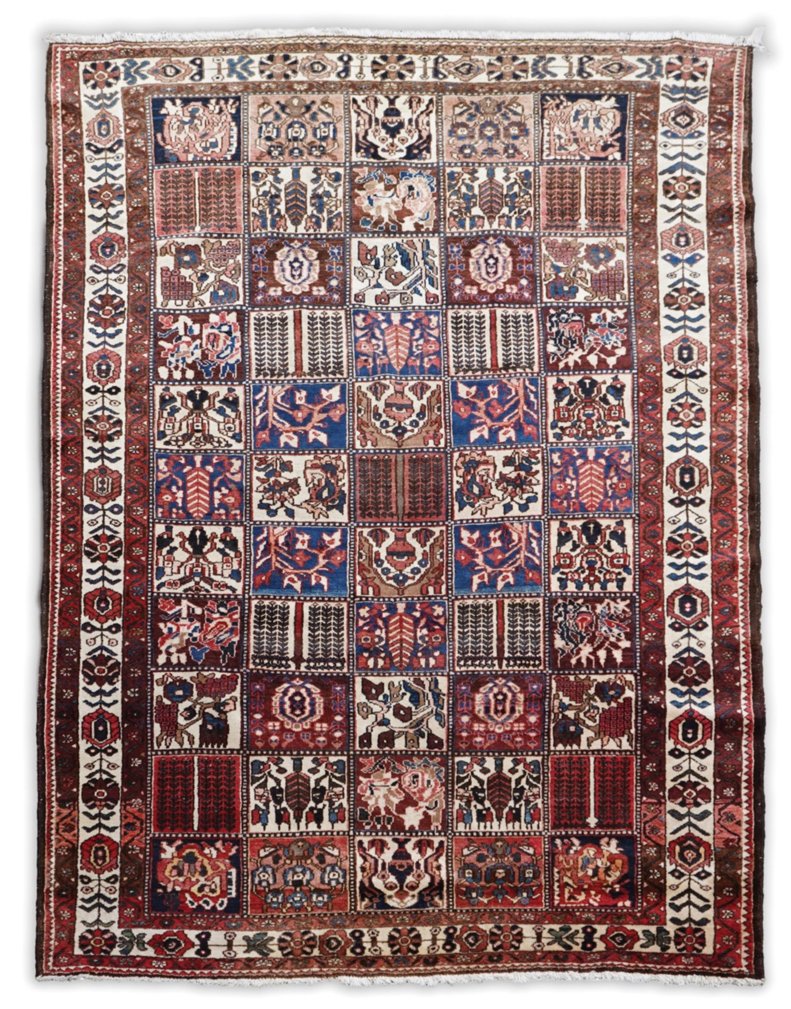 A Baktiari carpet